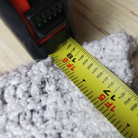 EXPRESS Light Grey Cowl Neck Ruffled Sweater - Picture 8 of 10